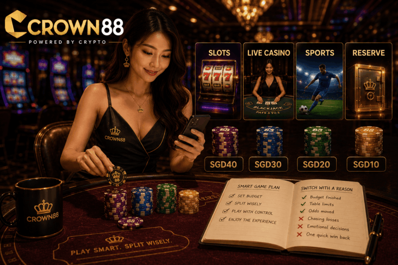 Crown88 first deposit game plan for sports betting bankroll management