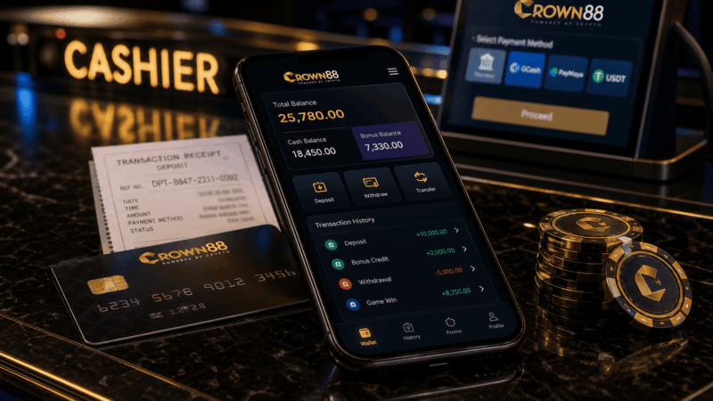 Crown88 login checklist wallet review