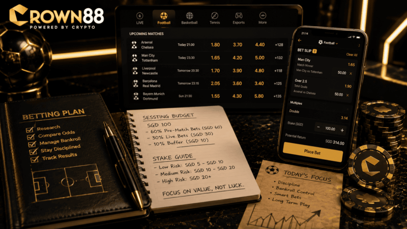 Sports Betting Singapore Guide bankroll planning for SGD players